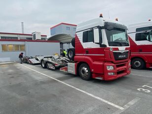 MAN TGS 18.480 + Rolfo Hercules EURO6 car transporter + car transporter trailer