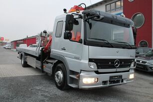 Mercedes-Benz  Atego 1322 Vehicle transporter + crane MKG HMK132HPTa3 car transporter