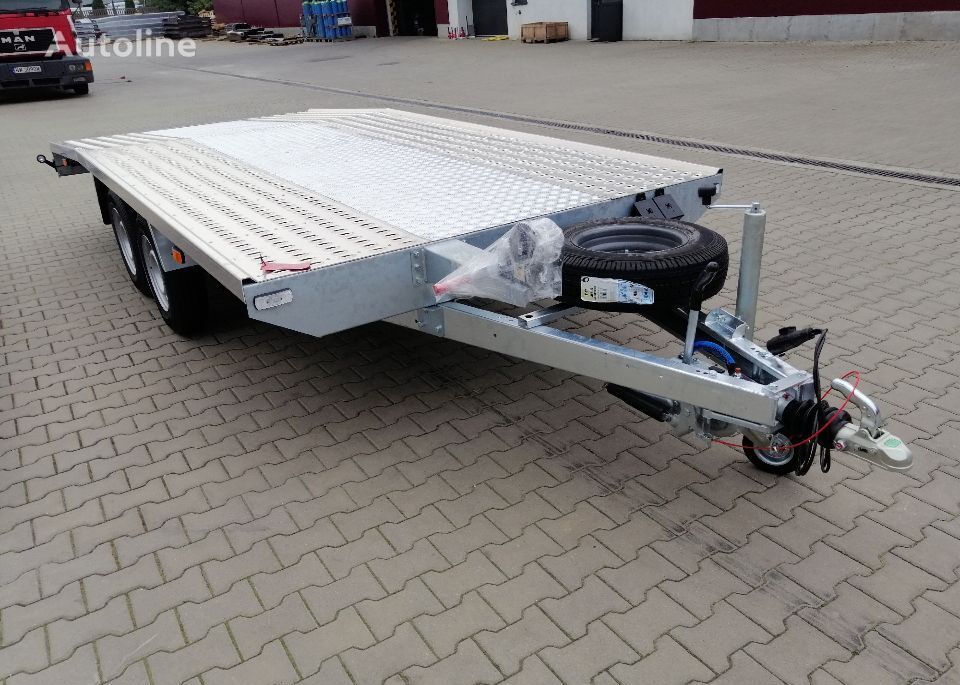 new Besttrailers REBEL (Jupiter) 5,0 x2,1 3000 kg przyczepa ze skośnym fragmentem car transporter trailer