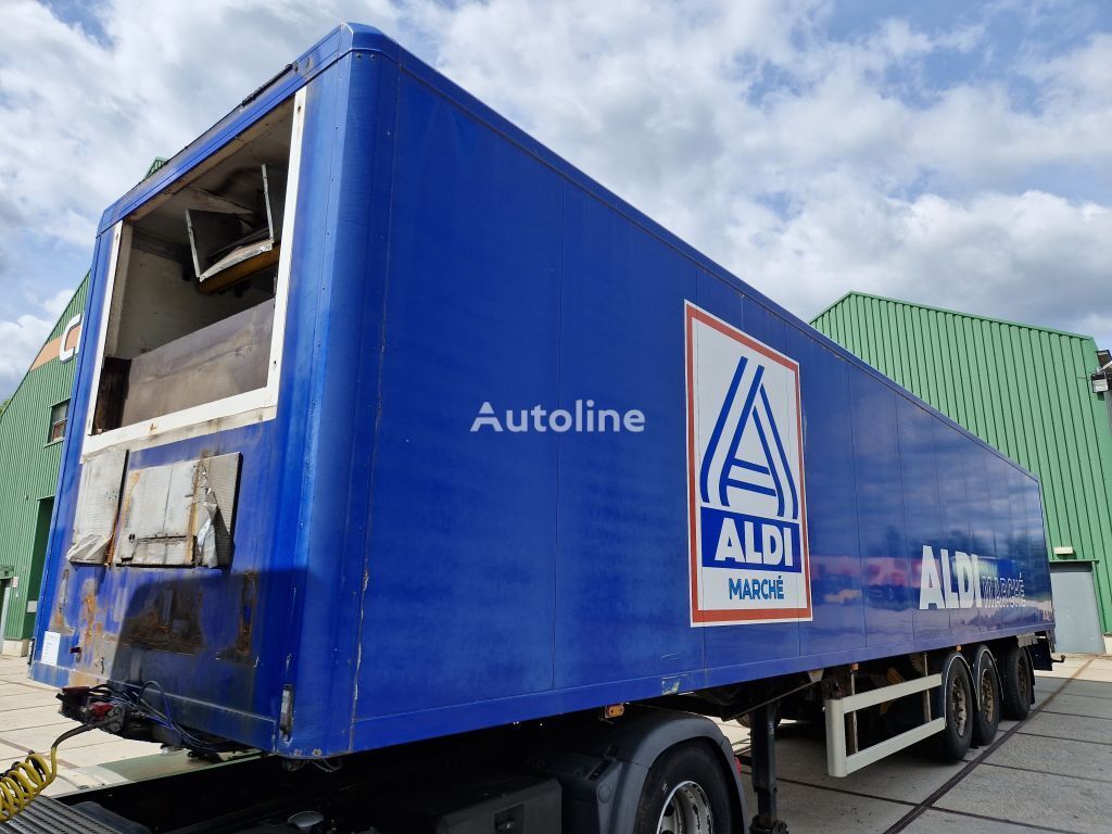 Ackermann VS-F24 / DHOLLANDIA 3000kg closed box semi-trailer