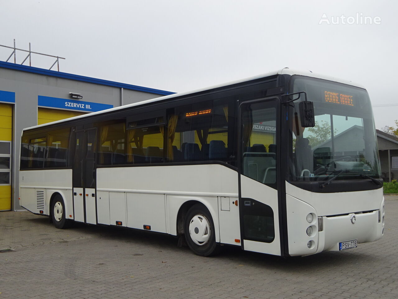 Irisbus SFR115B EURO 3, with actual technical exam coach bus
