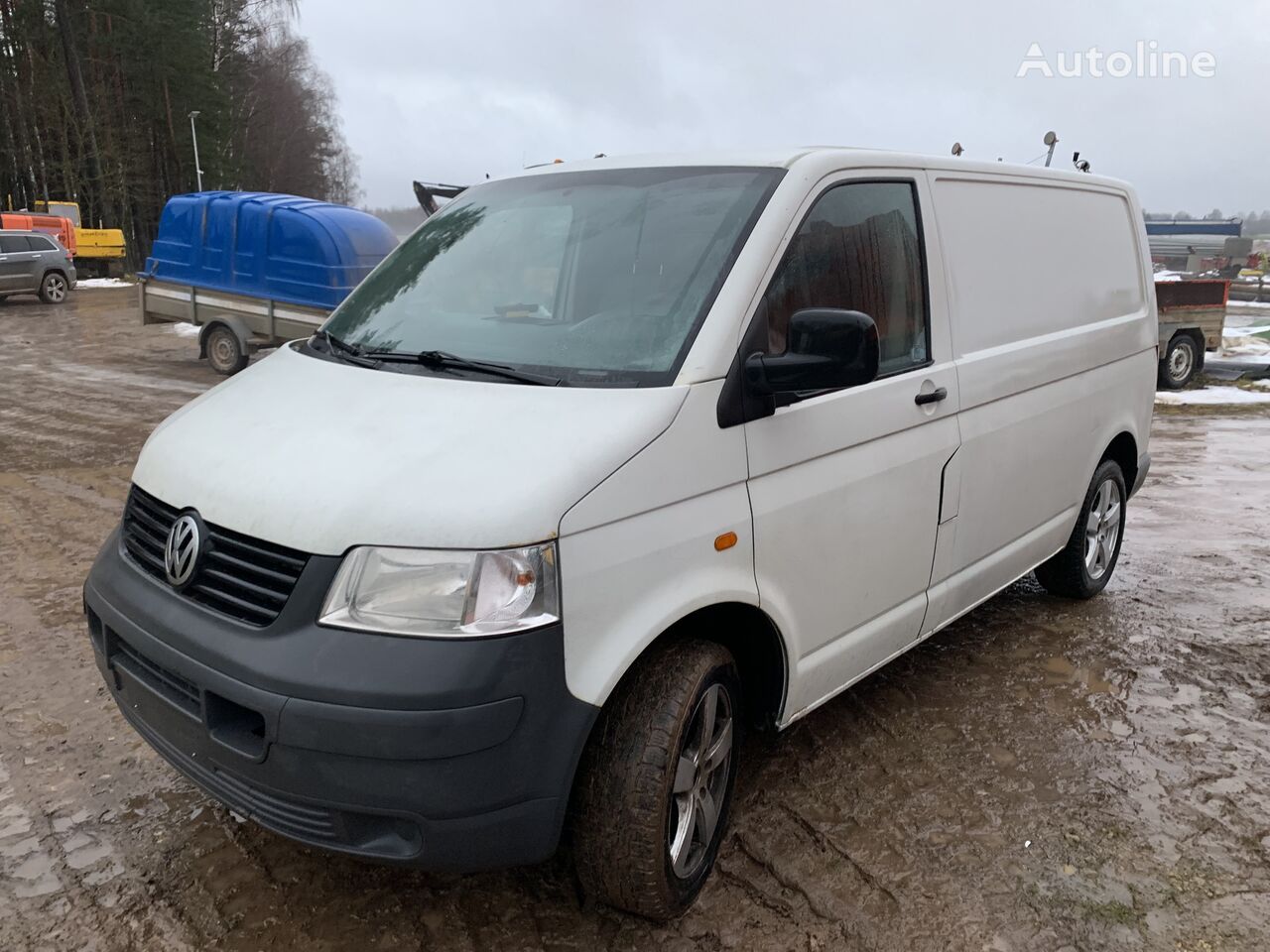 Volkswagen Transporter T5 closed box van