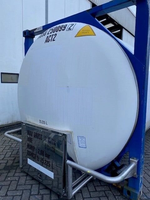 FFT 22-036 - 25000L PED/CSC - BEER SWAPS 20ft tank container