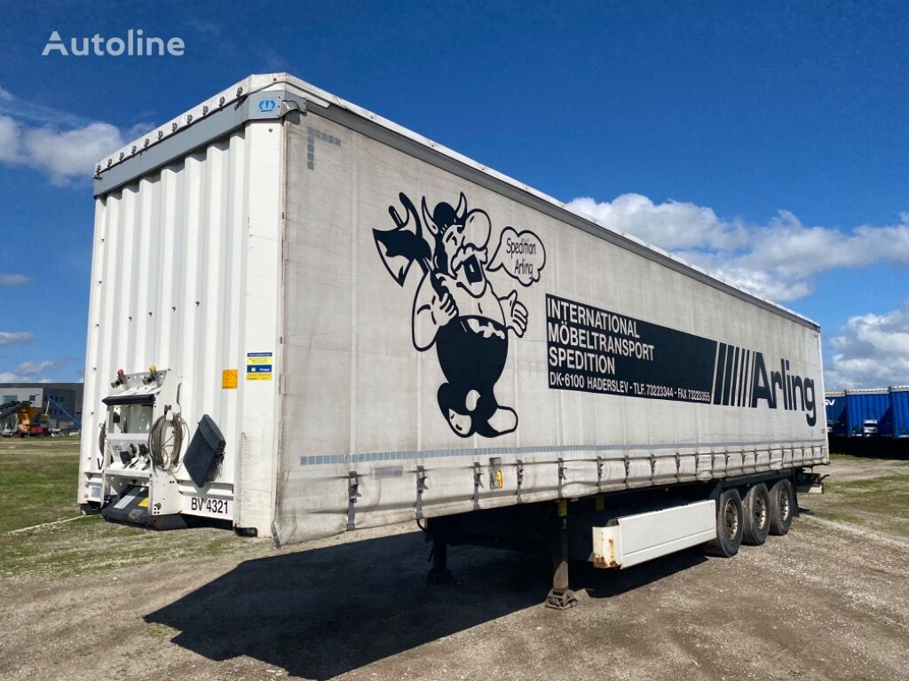 Krone Profi Liner curtain side semi-trailer