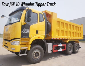 new FAW J6P 10 Wheeler Tipper Truck for Sale in Dominican dump truck