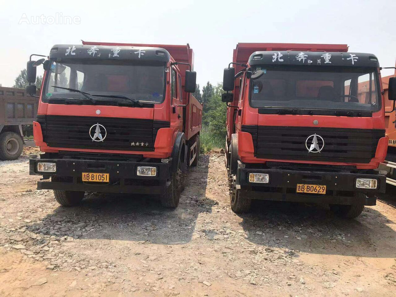 Mercedes-Benz BEIBEN 8*4 dump truck