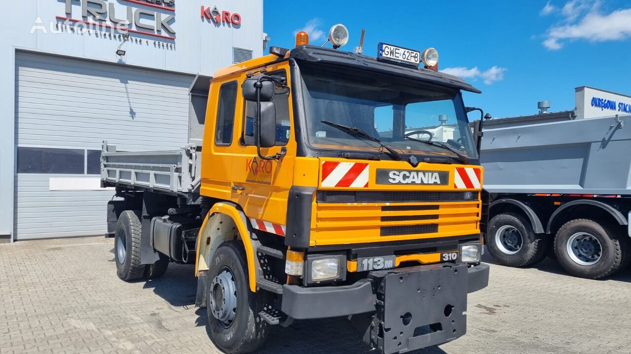 Scania 113 M 310 dump truck