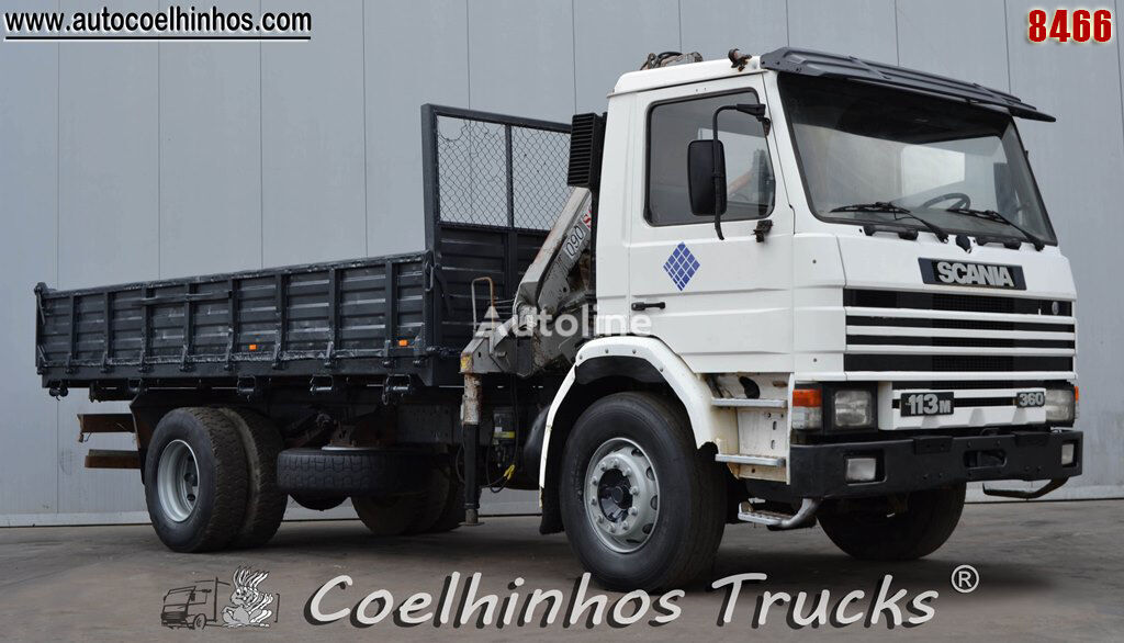 Scania 113H 360 dump truck