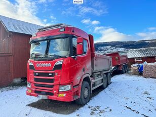 Scania 2018 Scania R580 NextGen 6x4 Tipper w/ 2018 Istrail Triple Trail dump truck