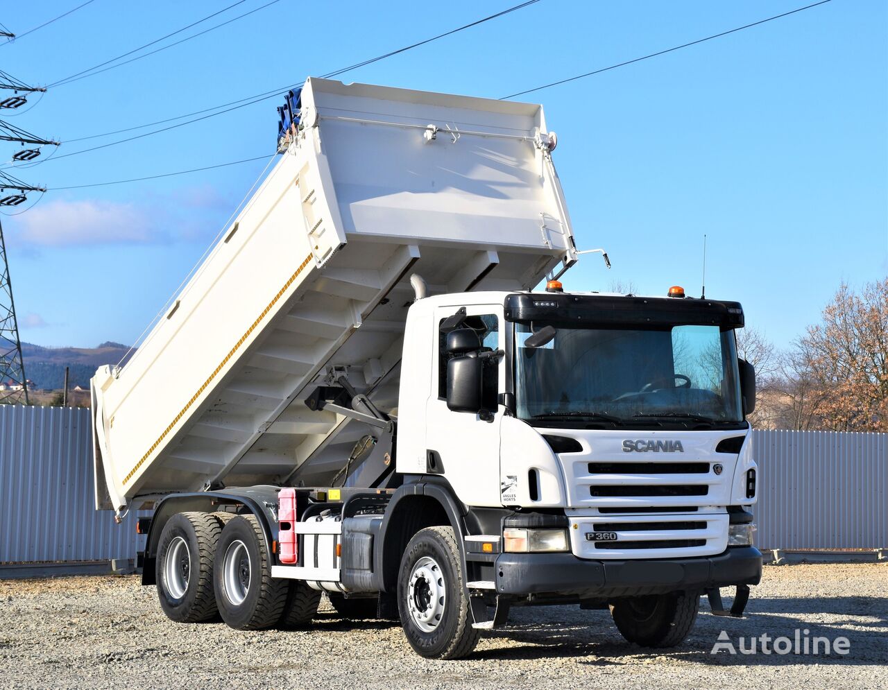 Scania P360  dump truck