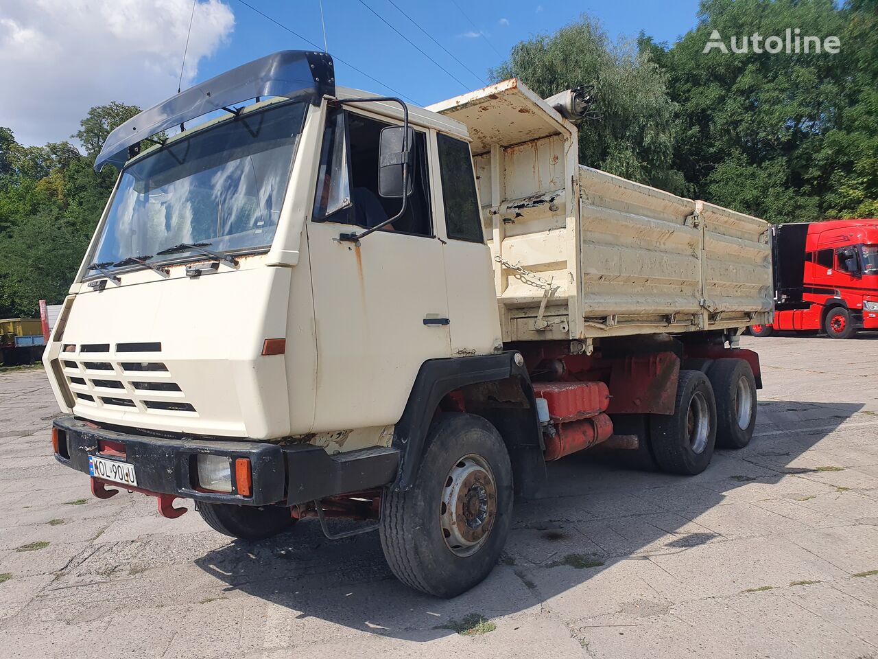 Steyr 32S31  dump truck
