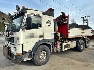Volvo FM12 380 *6x2 *DUMPER+crane FASSI 21t/m *MANUAL *REMOTE dump truck