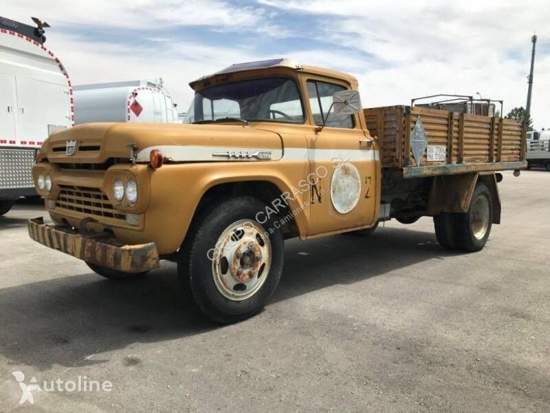 Ford F-500 flatbed truck