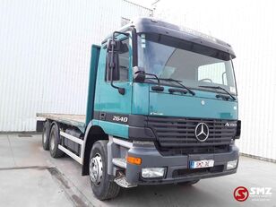Mercedes-Benz Actros 2640 flatbed truck