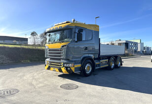 Scania R580  flatbed truck