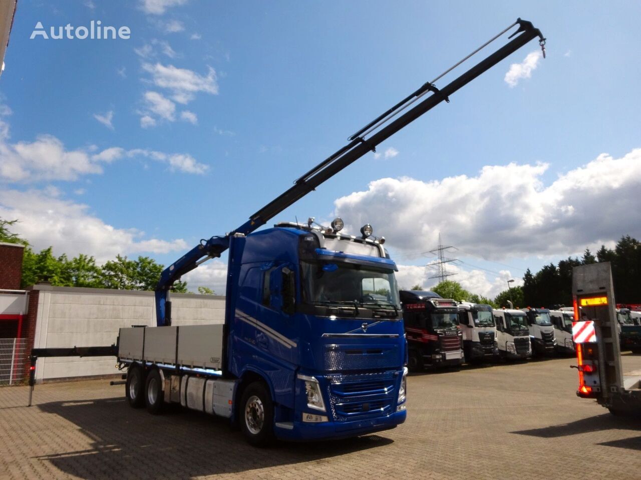 Volvo FH 540  flatbed truck