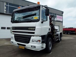 GINAF X 3335 S - 6x6 Crane Palfinger PK17000 Remote controlled hook lift truck