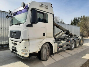 MAN TGX 35.480 8X4 hook lift truck
