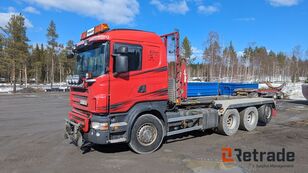 Scania R500 8X4 hook lift truck