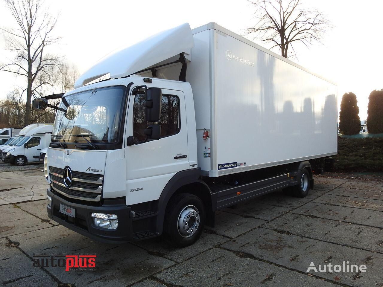 Mercedes-Benz ATEGO 12.24 KONTENER CHŁODNIA -5*C WINDA 16 PALET FUNKCJA GRZANI isothermal truck