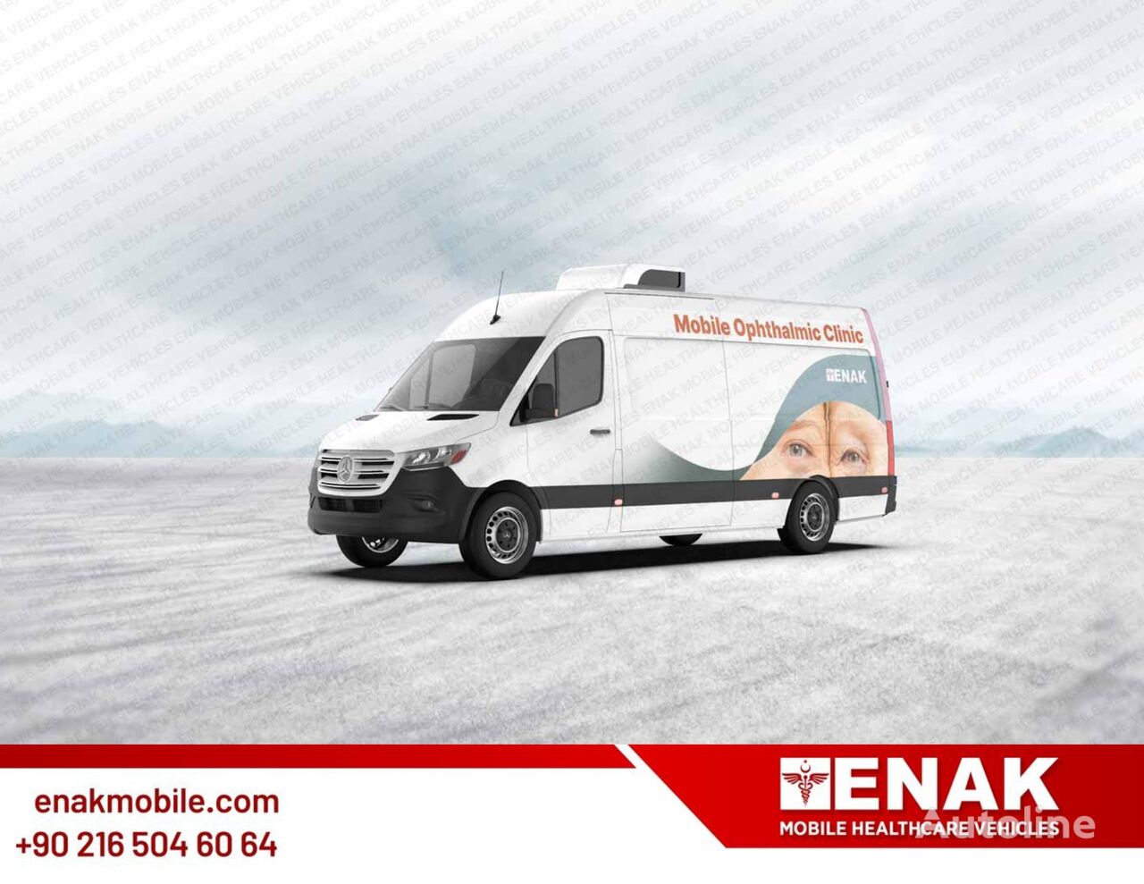 new Mercedes-Benz Mobile Clinic Ophthalmic Vehicle ambulance