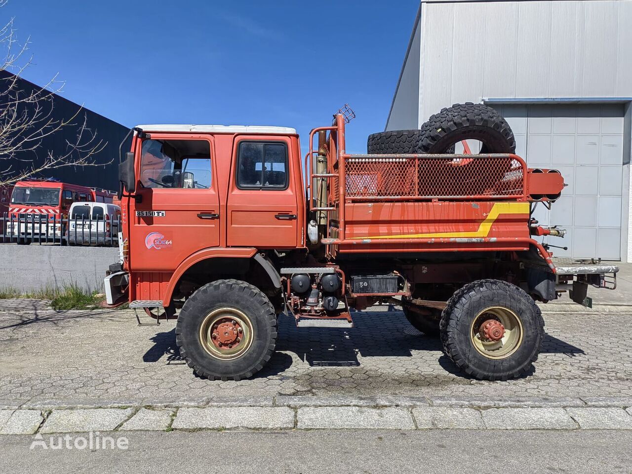 Renault 85.150 fire truck