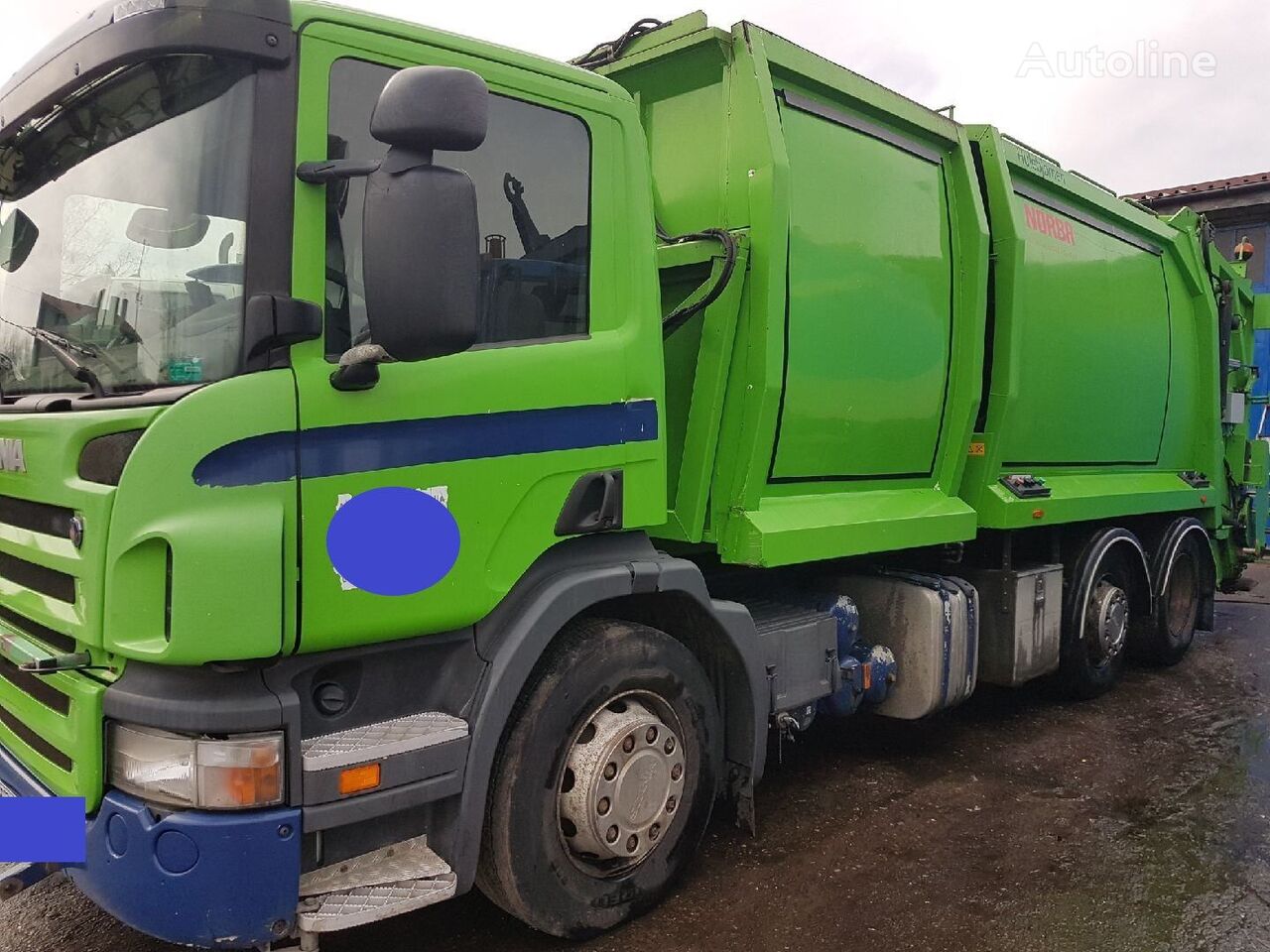 Scania P230 garbage truck