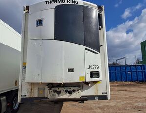 damaged Krone SDR 27 refrigerated semi-trailer