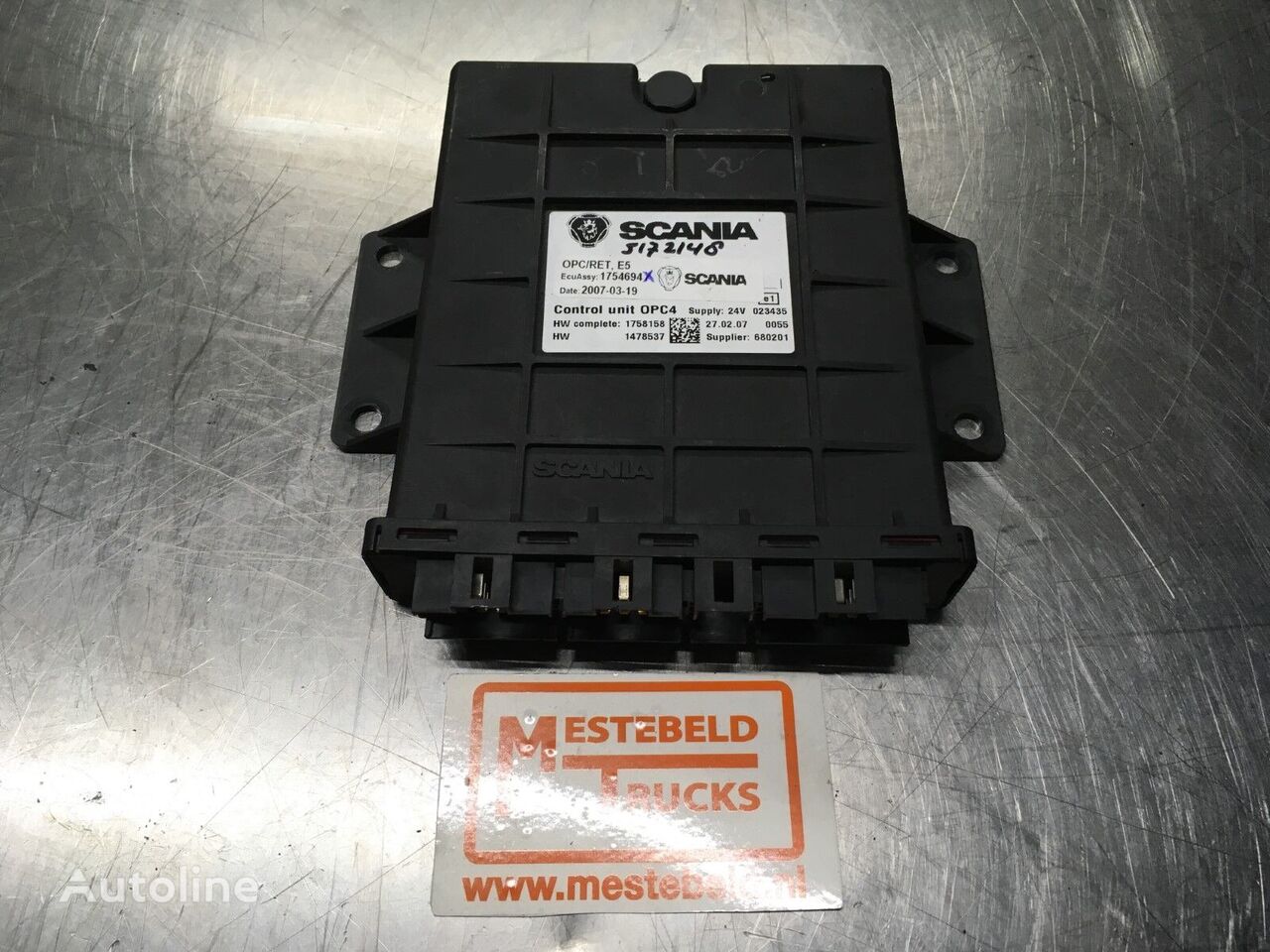 Scania Stuurkast OPC4 1754694 control unit for Scania R truck