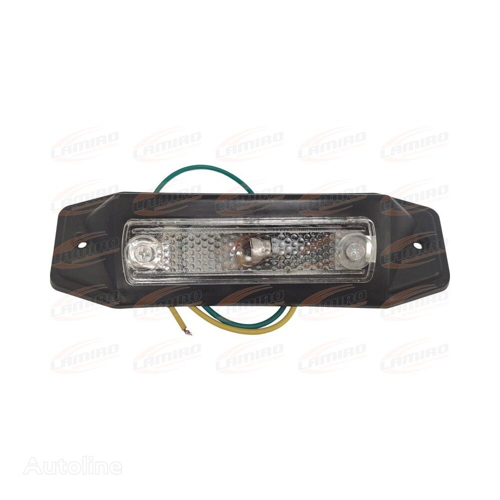 MAN F90 F2000 SUN VISOR LAMP with bezel parking light for MAN F2000 (1994-2000) truck tractor