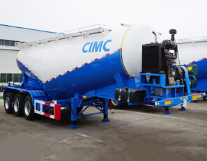 new CIMC CIMC 40 Cubic Cement Bulk Trailer | Bulk Tanker Price in Rwada cement tank trailer