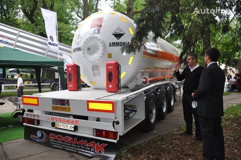 new Doğumak DLYa PEREVOZKI AMMIAKA NH3 35 M3 gas tank trailer