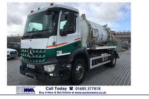 Mercedes-Benz ACTROS 4X2 AUTO 18TON 2200 GALLON STAINLESS WHALE VACUUM TANKER tanker truck
