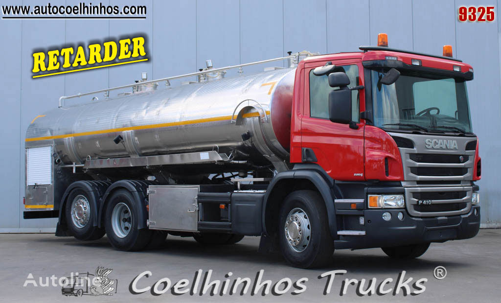Scania P 410 Retarder tanker truck