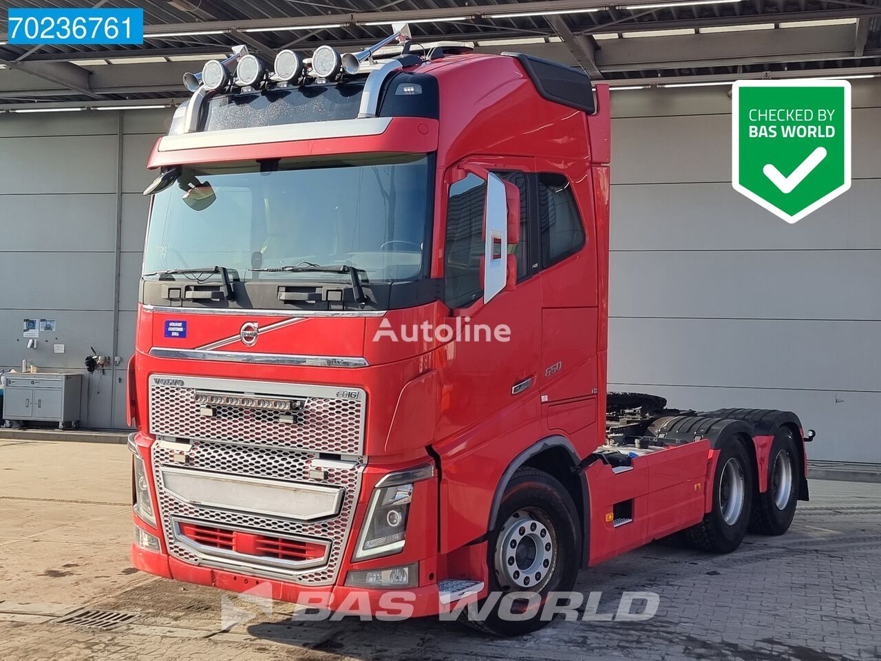Volvo FH16 650 6X4 Retarder Liftachse Big-Axle Xenon Hydraulic truck tractor